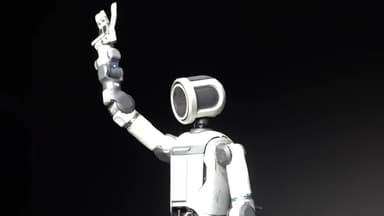 360도 회전 관절...베일 벗은 현대차 '인간형 로봇'