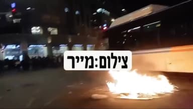 이스라엘 징집 반대 시위대에 버스 돌진...10대 사망