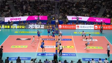 우리카드 '대행 체제' 2연승...대한항공 3연패