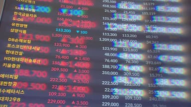 코스피 4,586 또 사상 최고치...트럼프 발언에 방산주 강세