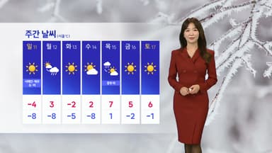 [날씨] 주말 곳곳 많은 눈·강풍...일부 황사 비·눈