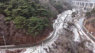 강원 내륙 산지 대설 주의보...'시간당 1∼3㎝' 눈