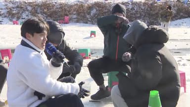 한파에도 이어진 겨울 손맛...빙·송어 축제 '북적'