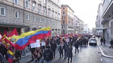 유럽 곳곳서 미국 규탄 시위...마두로 석방 촉구