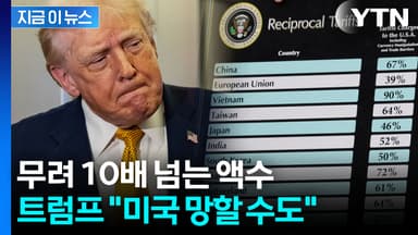 "미국, 그 돈 못 내"...나라 망하는 것까지 언급한 트럼프 [지금이뉴스]