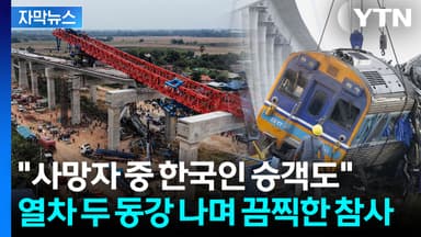 [자막뉴스] 거대 크레인에 피할 새도 없이...'일대일로' 사업구간에서 참사