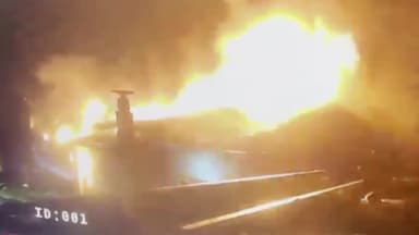 전남 완도 김 건조 공장에서 화재...인명피해 없어