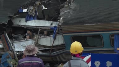태국서 대형 크레인 무너져 열차 '두 동강'...한국인 1명 포함 30여 명 사망