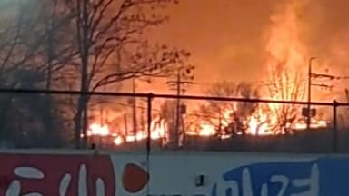 서울 강남 구룡마을에서 불...대응 1단계 발령