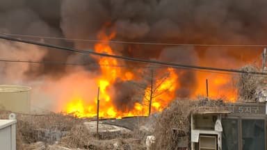 구룡마을 화재 큰 불길 잡혀..."250여 명 대피"