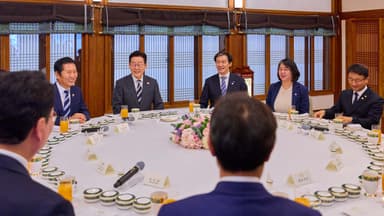 여야 초청 오찬서 "국민통합 중요"...제1야당은 불참