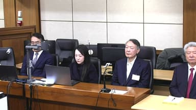 윤, 체포방해 1심 '징역 5년'..."경호처 사병화·반성 없다" 질타