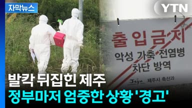 [자막뉴스] 바이러스에 노출된 제주...장관이 직접 나서 경고 '비상'
