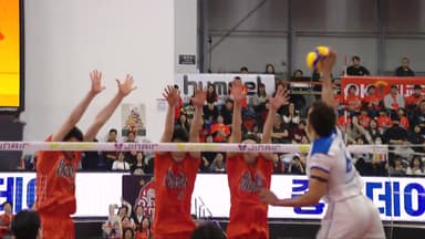 OK저축은행, 3~5세트 잡고 3연승 행진