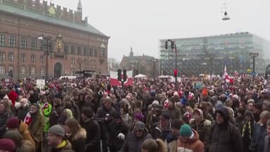 "미국은 물러가라"...그린란드·덴마크, 반트럼프 대규모 시위 잇따라