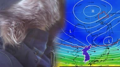 본격적인 한파는 이제부터...미친 듯이 몰려 내려오는 '찬 공기' [Y녹취록]