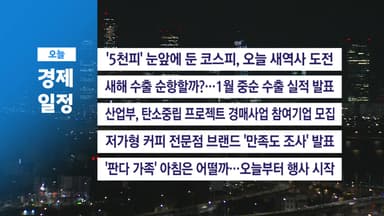 ■ 1월 21일(수) 경제 캘린더