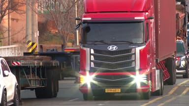 친환경 수소 전기 화물차 실증...내연 차 대신할까?