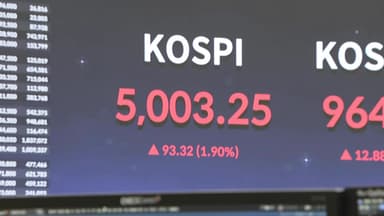 [뉴스나우] 코스피 사상 최초 '꿈의 지수' 5천선 돌파