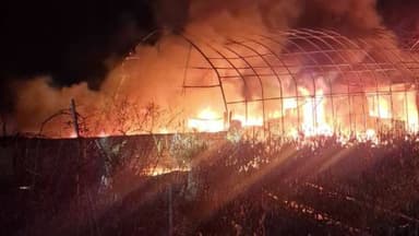 한파 속 곳곳 화재...비닐하우스 화재로 1명 사망