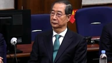 '관운의 사나이' 한덕수, 구형보다 센 '징역 23년'