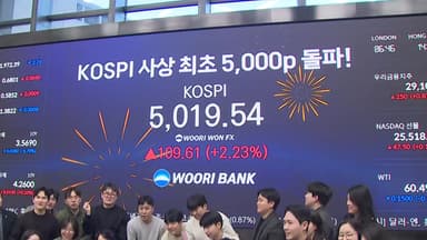 5천 시대에도 온도차 극명...'대형주 쏠림' 과제