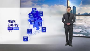 [날씨] 내일도 매서운 추위 기승...오후부터 중서부와 호남, 제주도에 눈