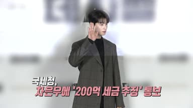 "이미지 좋았는데" 차은우 200억 탈세 의혹...모친 '장어집'이 핵심? [앵커리포트]