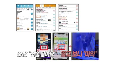 SNS "찬술 팔아요" "얼음 맛집"...알고 보니 '마약' 판매 [앵커리포트]