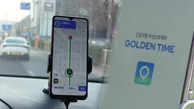 멈추지 않는 소방차..."우선신호로 골든타임 잡는다"