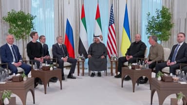 미국·러시아·우크라이나 첫 3자 회담..."첫날 진전 없이 종료"