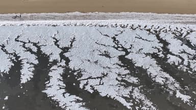 엿새째 강추위...한낮 체감 영하, 동쪽 '대기 건조'