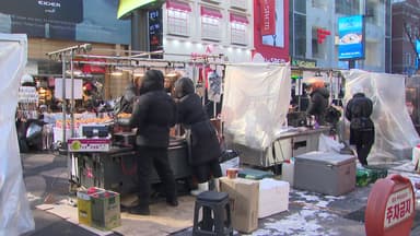 손발 금세 '꽁꽁'...한파 속 칼바람 잊은 일터