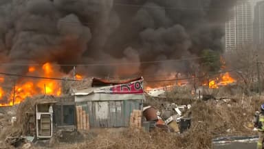 추위 속 1월 산불 예년보다 증가 '영남 또 빨간불'...서울도 비상