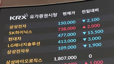 '관세 위협'에 관련주 급락...코스피·코스닥 상승