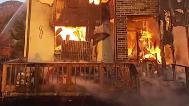 경기 동두천시 단독주택에서 불...40여 분 만에 초진