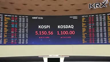 '관세 위협'에도 코스피 상승 출발...사상 첫 5,100 돌파