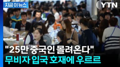 "한국으로 가겠다"...중국인들, 춘제 앞두고 일본 패싱 [지금이뉴스]