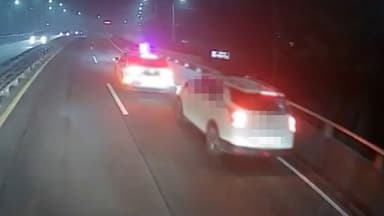 [단독] 버스도 나서 도주로 차단했다…장교 체포된 순간