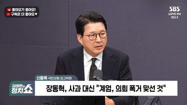 [정치쇼] 신동욱 "장동혁, 태풍 속 노 저을 사람 결집 중…구명보트부터 찾으면 안돼"