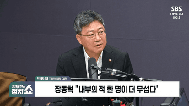 [정치쇼] 박정하 "도태우 윤리위원장설도…부정선거·윤어게인 절연 어려워질 것"