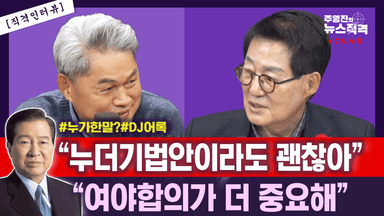 [뉴스직격] 박지원 "한동훈·안철수·조경태가 야당 이끌어야"