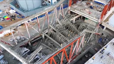 광주대표도서관 붕괴 사고 원인 '접합부 불량' 가능성 제기