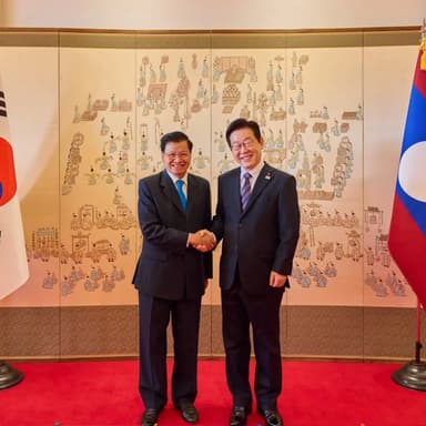 [종합2보] 한-라오스 '포괄적 동반자 관계 격상'…형사사법·범죄인도 조약·인력송출 MOU