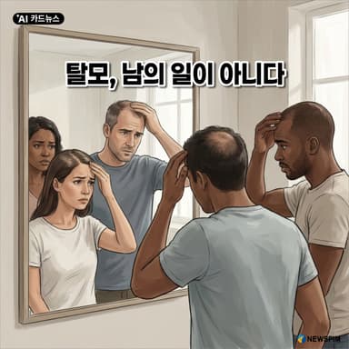 [AI 카드뉴스] 탈모, 남의 일이 아니다