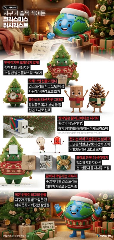 [AI그래픽뉴스] 지구가 슬쩍 적어둔 크리스마스 위시리스트