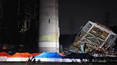 울산화력발전소 붕괴 현장 밤샘 구조했지만…1명 사망[뉴스쏙:속]