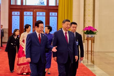 李대통령, 시 주석과 90분간 정상회담…"한중관계 복원 원년"