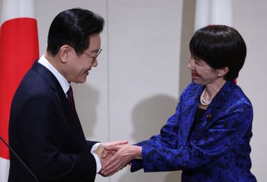 李대통령, 다카이치와 '케데헌' 드럼 합주…"극진한 환대"