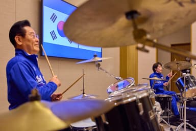 李대통령, 다카이치와 '케데헌' 드럼 합주…"극진한 환대"